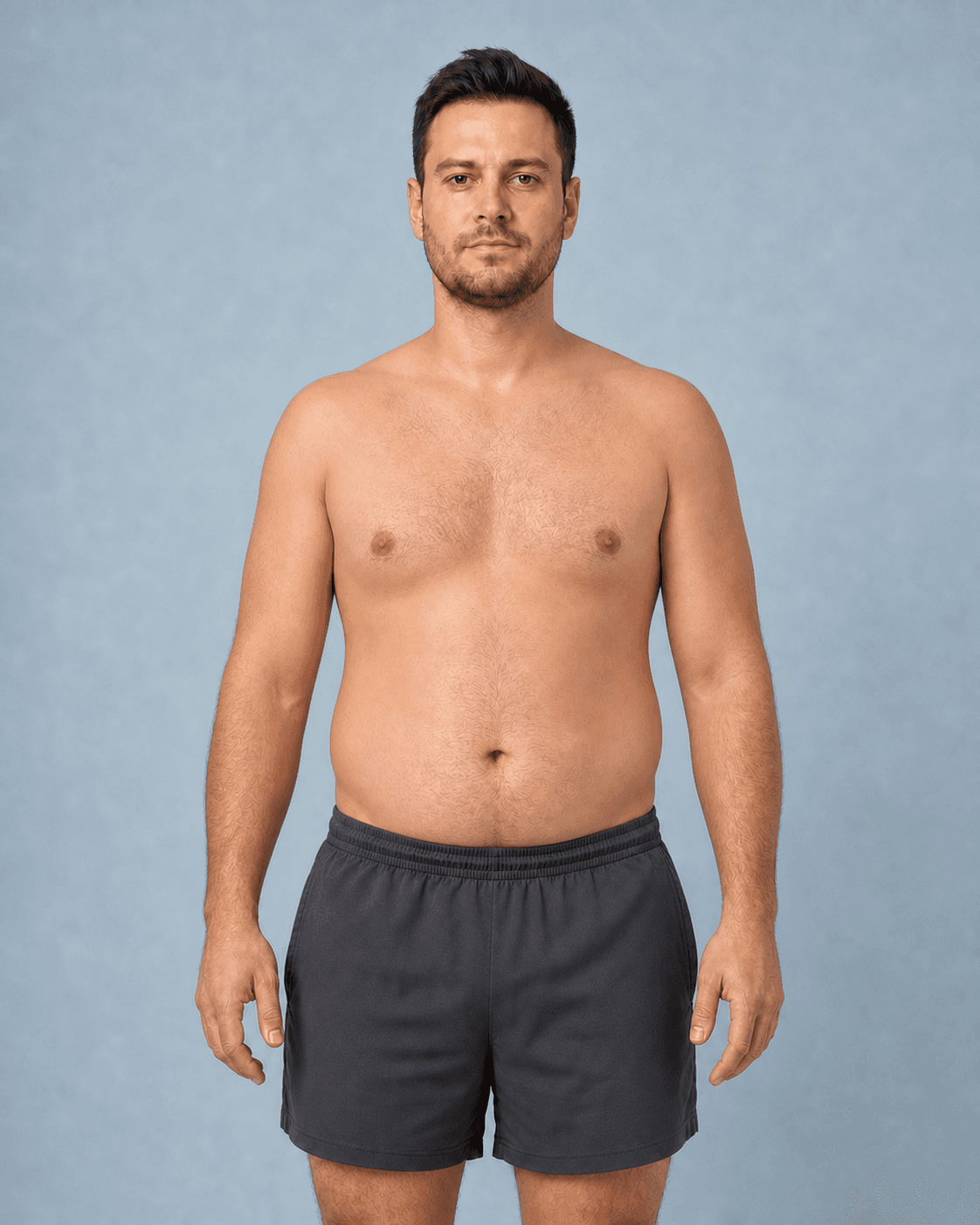 Current physique before using FitMirror